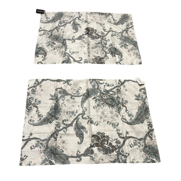 Ethan Allen Italy NEW Wynsome Paisley Queen Duvet Cover 2 Sham Set Queen/Full - Picture 3 of 5